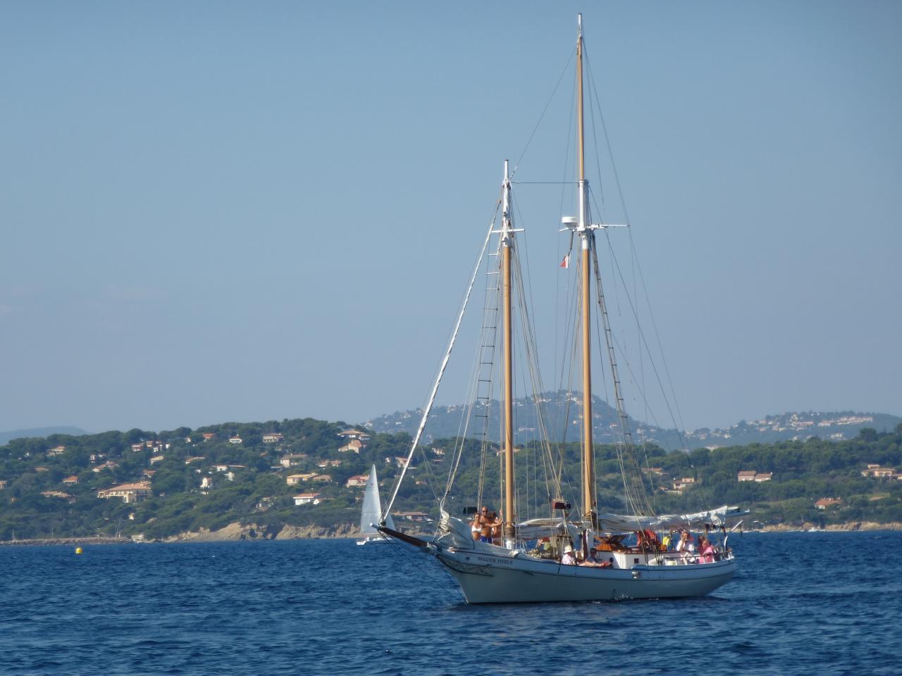 Arriving Schooner