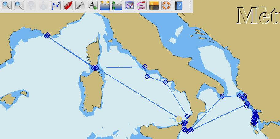 Carte Trajet OpenCpn